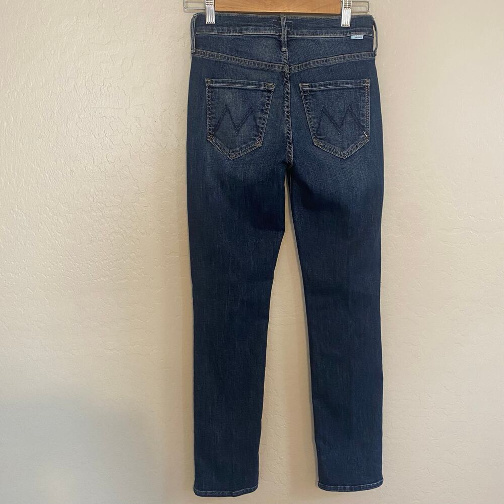 Mother Denim The Mid Rise Dazzler Ankle Jeans Womens Size 24 On The Edge Wash - Picture 4 of 8